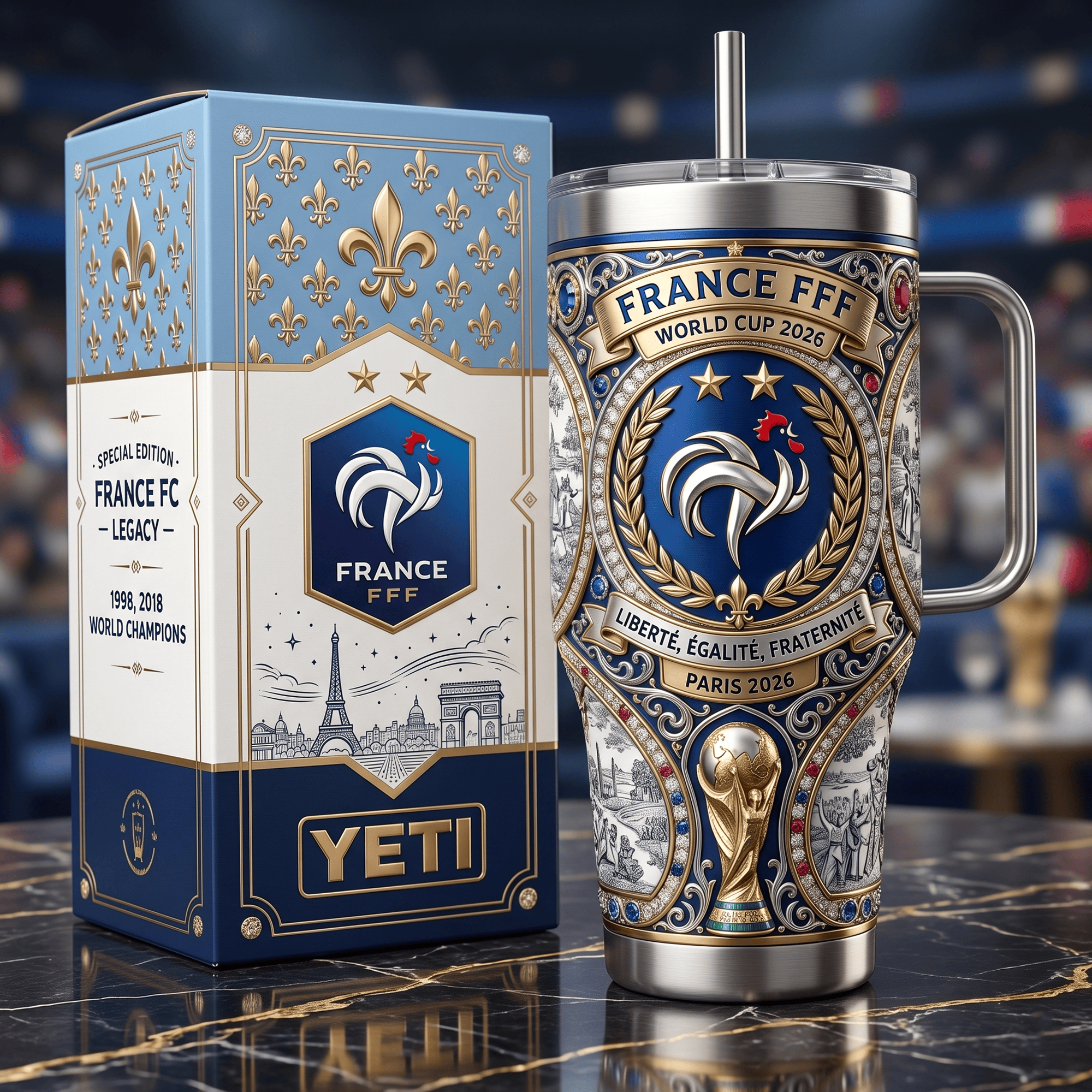 FRFC 40oz Tumbler With Handle LNTH