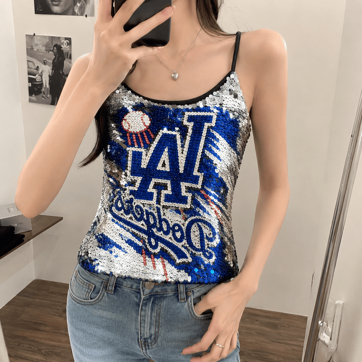 LAD Jersey Cami Top HTTT