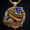 FGT Solid Gold Chain with Diamond Pendant PDL