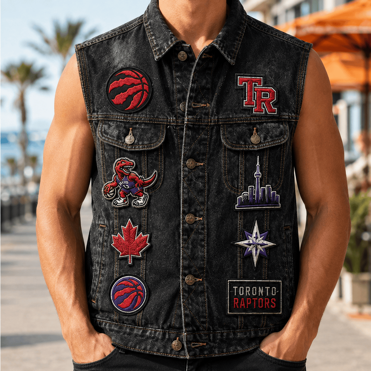 TRT PREMIUM DENIM VEST NVH