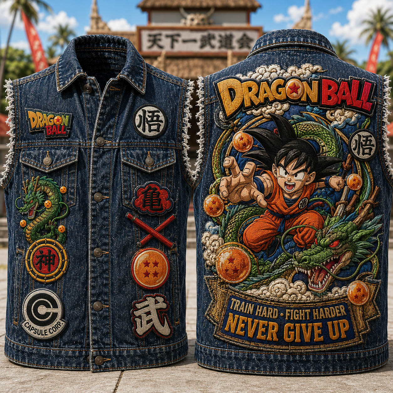 DRGB PREMIUM DENIM VEST TTNL