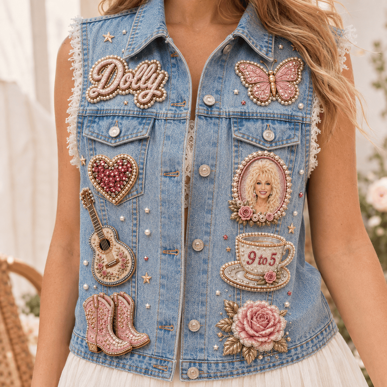 DLPT PREMIUM DENIM VEST HQH