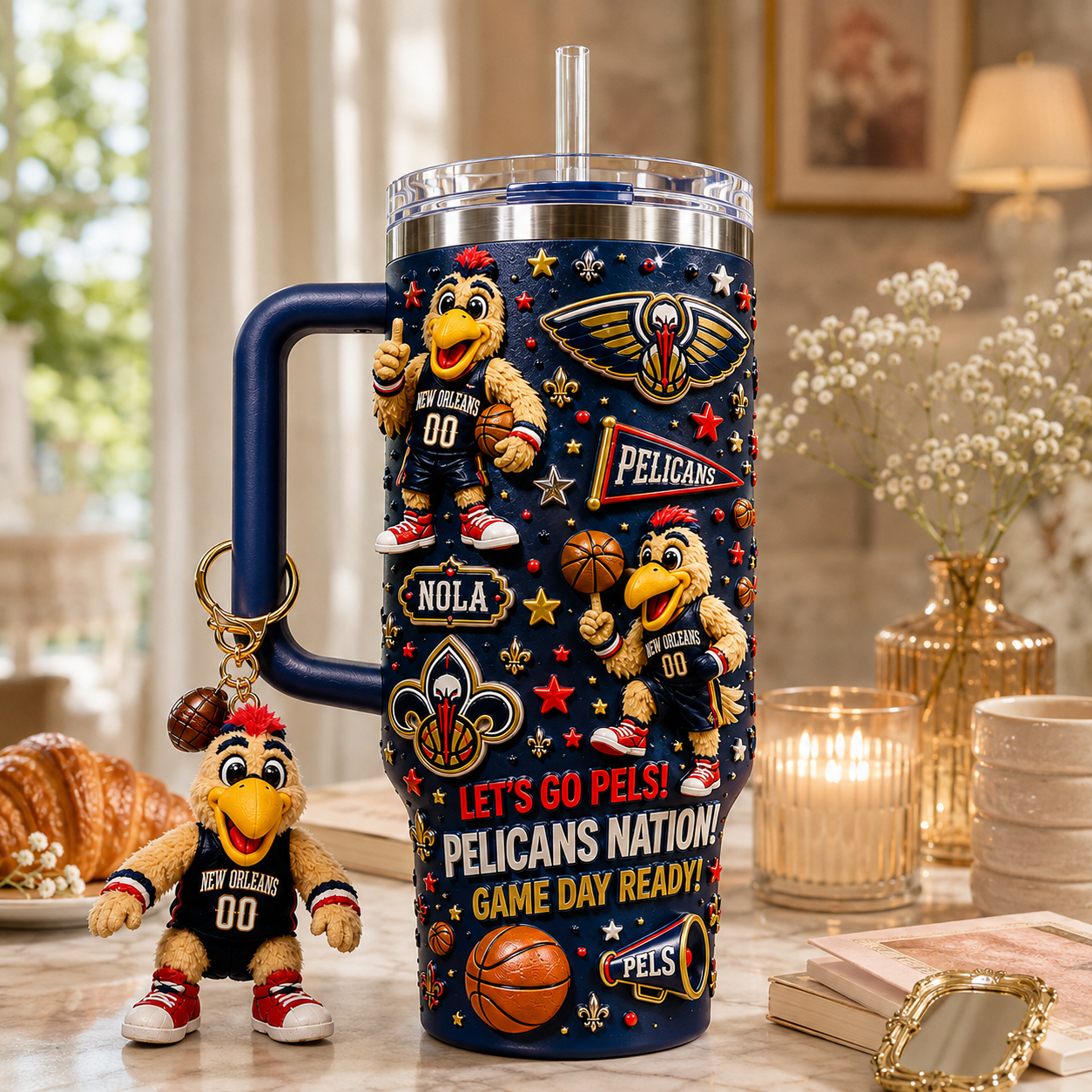 NOP 40oz Tumbler With Handle DNBN